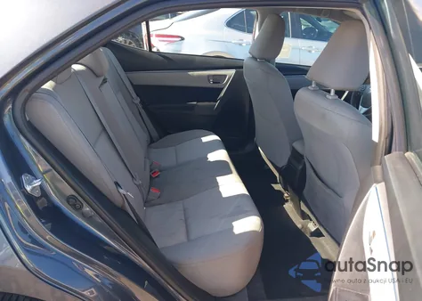 2016 Toyota Corolla Le из США, поврежденный, VIN 5YFBURHE2GP411921